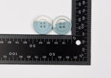 Pastel Half-Clear Buttons - 32 - G.k Fashion Fabrics