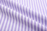 Premium Linen Cotton Candy Stripe Fabric -7945 - G.k Fashion Fabrics