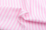 Premium Linen Cotton Candy Stripe Fabric -7945 - G.k Fashion Fabrics