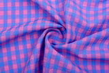 Premium Medium Seersucker Gingham Check Fabric – 8152 - G.k Fashion Fabrics
