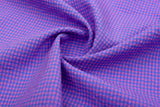 Premium Micro Seersucker Gingham Check Fabric -8153 - G.k Fashion Fabrics