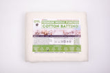 Premium Needle Punched Cotton Batting – Low Loft 3mm (Traditional 1/8") - G.k Fashion Fabrics