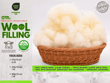 Premium Wool Filling – 100% Virgin Wool - G.k Fashion Fabrics
