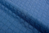 Quilted Denim Embroidery Fabric - G.k Fashion Fabrics