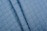 Quilted Denim Embroidery Fabric - G.k Fashion Fabrics