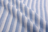Reversible Cotton Double Gauze Yarn Dyed Stripe Fabric – Two Stripe Sizes – GK-7845 - G.k Fashion Fabrics