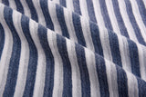 Reversible Cotton Double Gauze Yarn Dyed Stripe Fabric – Two Stripe Sizes – GK-7845 - G.k Fashion Fabrics