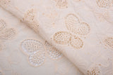 Schiffli - Style Cutwork Cotton Lawn Eyelet Embroidery Fabric - G.k Fashion Fabrics