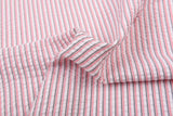 Seersucker Cotton Nylon Spandex , 0.3cm Stripe Yarn Dyed Fabric - G.k Fashion Fabrics