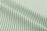 Seersucker Cotton Nylon Spandex , 0.3cm Stripe Yarn Dyed Fabric - G.k Fashion Fabrics