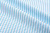 Seersucker Cotton Nylon Spandex , Stripe Yarn Dyed Fabric - G.k Fashion Fabrics