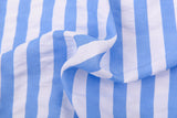 Seersucker Cotton Nylon Spandex , Stripe Yarn Dyed Fabric - G.k Fashion Fabrics