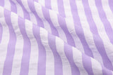 Seersucker Cotton Nylon Spandex , Stripe Yarn Dyed Fabric - G.k Fashion Fabrics
