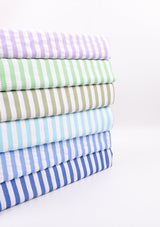 Seersucker Cotton Nylon Spandex , Stripe Yarn Dyed Fabric - G.k Fashion Fabrics