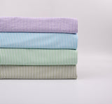 Seersucker Cotton Nylon Spandex , Stripe Yarn Dyed Fabric - G.k Fashion Fabrics