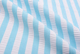 Seersucker Cotton Nylon Spandex , Stripe Yarn Dyed Fabric - G.k Fashion Fabrics