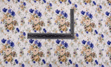 Silk Blend Floral Imperial Cloqué Textured Reversible Jacquard Couture Fabric - G.k Fashion Fabrics