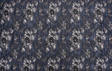 Silk Blend Floral Imperial Cloqué Textured Reversible Jacquard Couture Fabric - G.k Fashion Fabrics