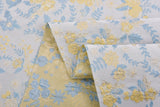 Silk Blend Twilight Heirloom Rose Garden Brocade Jacquard Floral Textured Couture Fabric - G.k Fashion Fabrics