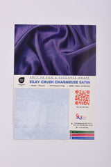 Silky Crush Charmeuse Satin Stretch Fabric - 7836 - G.k Fashion Fabrics