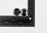 Smoky Onyx Rim Buttons - 31 - G.k Fashion Fabrics