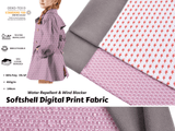 Softshell Digital Print Fabric - G.k Fashion Fabrics