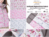 Softshell Digital Print Fabric - G.k Fashion Fabrics