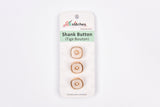 Square Pearl Shank Buttons - 43 - G.k Fashion Fabrics