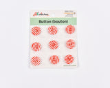 Striped Sewing Buttons - 20 - G.k Fashion Fabrics