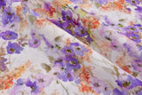 Summer Floral Linen Viscose Lawn Digitally Print Fabric - 208713 - G.k Fashion Fabrics