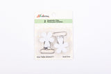 Suspender Clips Flower - 25mm - G.k Fashion Fabrics