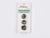 Textured Metal Shank Buttons - 1 - G.k Fashion Fabrics