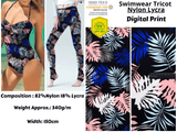 Tropical Garden - Nylon Swimwear Fabric - G.k Fashion Fabrics