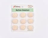 Tweed Fabric Shank Buttons -11 - G.k Fashion Fabrics
