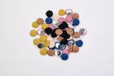 Tweed Fabric Shank Buttons -11 - G.k Fashion Fabrics