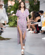 Viscose Poplin Water Floral Print Fabric - 6010 - G.k Fashion Fabrics