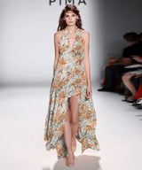 Wild Flower Waltz Chiffon Georgette Digital Print Fabric - #269 - G.k Fashion Fabrics