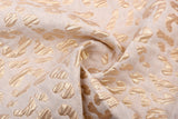 Woven Linen Brocade Jacquard Fabric - G.k Fashion Fabrics