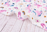 100% Cotton Double Gauze /Muslin Digital Prints Fabric -6450 - G.k Fashion Fabrics