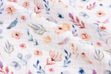 100% Cotton Double Gauze /Muslin Digital Prints Fabric -6450 - G.k Fashion Fabrics Wildflower - G1151 / Price per Half Yard