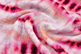 100% Cotton Double Gauze /Muslin Digital Prints Fabric -6570 - G.k Fashion Fabrics Ice Fuchsia / Price per Half Yard
