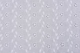 100% Cotton Eyelet Embroidery - G.k Fashion Fabrics Fabric