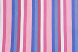 100% Cotton French Terry Yarn Dyed Stripes Fabric - S1042 - G.k Fashion Fabrics French terry