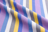 100% Cotton French Terry Yarn Dyed Stripes Fabric - S1042 - G.k Fashion Fabrics French terry