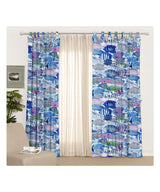 100% Cotton Half Panama Printed Fabric / Canvas printed Fabric / Aquarium Digital Print Fabric - G.k Fashion Fabrics