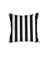 100% Cotton Half Panama Printed Fabric / Canvas printed Fabric / Black White Thick stripes Digital Print Fabric - G.k Fashion Fabrics