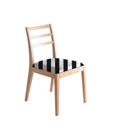 100% Cotton Half Panama Printed Fabric / Canvas printed Fabric / Black White Thick stripes Digital Print Fabric - G.k Fashion Fabrics