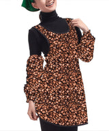 100% Cotton Half Panama Printed Fabric / Canvas printed Fabric / Coffee Digital Print Fabric - G.k Fashion Fabrics