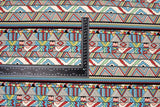 100% Cotton Half Panama Printed Fabric / Canvas printed Fabric / Ethnic Missoni Digital Print Fabric - G.k Fashion Fabrics