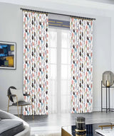 100% Cotton Half Panama Printed Fabric / Canvas printed Fabric / Feather Digital Print Fabric - G.k Fashion Fabrics